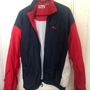 Vintage fila windbreaker